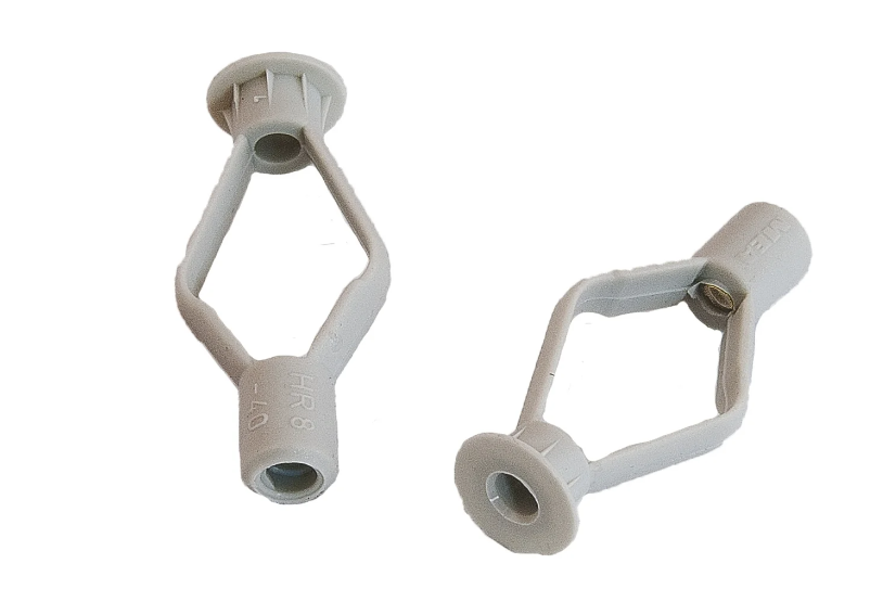 Дюбель-метелик 8х40, нейлон, для гіпсокартону